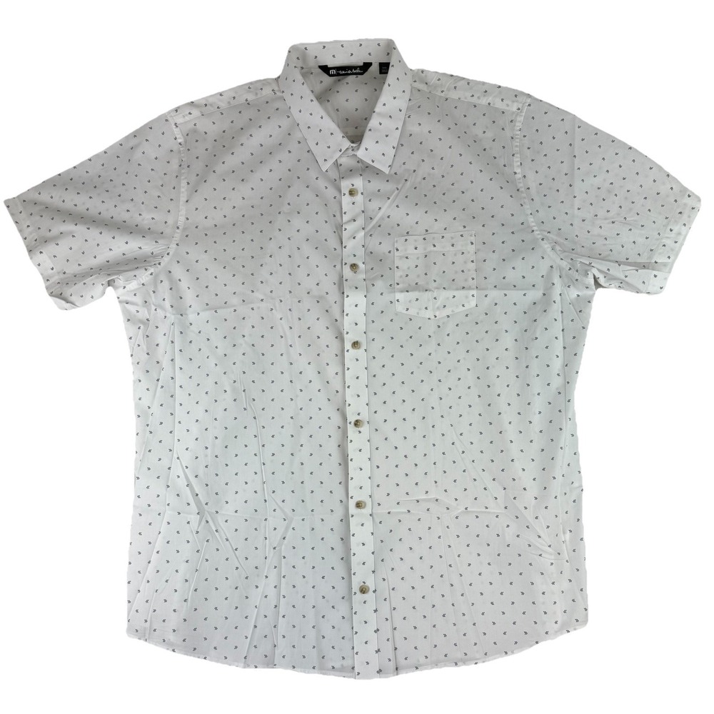 Travis Mathew Prestige Performance Not‎ Your Best Button Up S/S Shirt Men's XXXL
